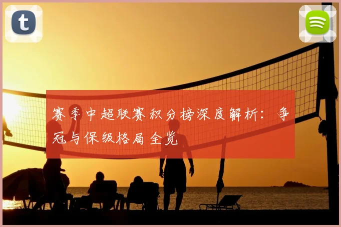 赛季中超联赛积分榜深度解析:争冠与保级格局全览